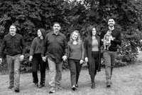 Salazar Family Christmas Portraits 2023 (B&W)