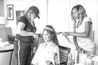 Getting Ready (B&W)