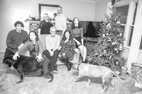 Dutcher Family Christmas Portraits 2023 (B&W)