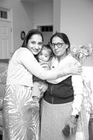 Atharv's 1st Birthday Party (B&W)