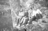 Downs Family Portraits (Fall 2024) (B&W)