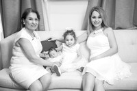 Baby Audriana's Newborn Portraits (B&W)