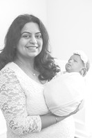 Baby Suhani's Newborn Portraits (B&W)