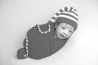 Baby Velon's Newborn Portraits (B&W)