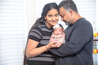 Baby Janhvi's Newborn Portraits (Matte)