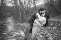 Ian & Sarah's Engagement Portraits (B&W)
