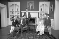 Allan & Leslie's Wedding Reception (B&W)