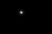 LUNAR ECLIPSE 2025 (B&W)