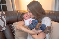 Baby Wyatt's Newborn Portraits (Matte)