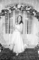 Alel & Michelle's Wedding (B&W)