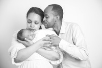 Baby Beka's Newborn Portraits (B&W)