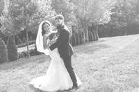 Steven & Nicole's Bridal Portraits (B&W)