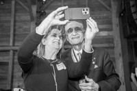 Anthony's Retirement Celebration - Group Portraits (B&W)