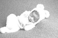 Baby Neil's Newborn Portraits (B&W)