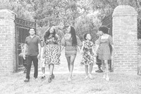 Quispe Family Portraits 2024 (B&W)