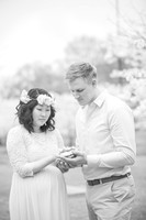 Swan's Maternity Portraits (B&W)