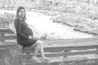 Sepideh's Maternity Portraits (B&W)