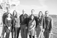 Boivin Family Portraits (Winter 2024)(B&W)