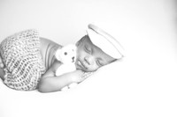 Baby Milto's Newborn Portraits (B&W)
