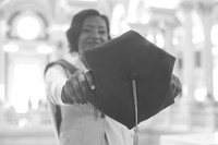 Tiffany Jackson's Graduation Portraits 2025 (B&W)