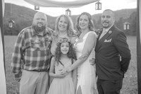 Wedding Party Portraits (B&W)