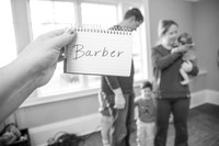 Barber- Brambleton's Santa & Mrs Claus 2024 B&W