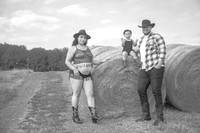 Abigail's Maternity Portraits (B&W)