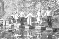 Hubert Family Portraits (Fall 2024) (B&W)
