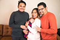 Baby Aarish's Newborn Portraits