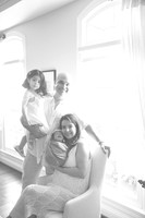 Baby Selene's Newborn Portraits (B&W)