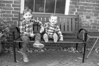 Aguirre Family Christmas Portraits 2024 (B&W)