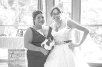 Wedding Party Portraits (B&W)
