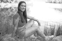 Katie's Senior Portraits 2024 (B&W)