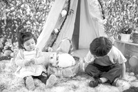Kirkland-Brambletons-Spring-Fling-with-Bunnies B&W